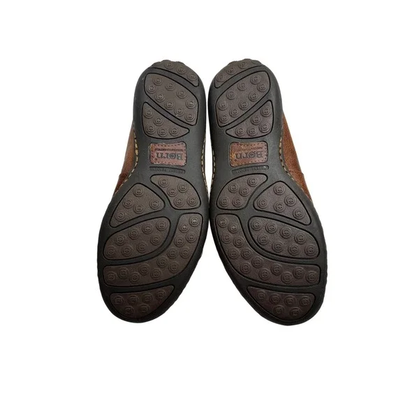 Born Leather Penny Loafers Brown‎ Men's 8.5 Slip On Casual Office Church Comfort - Picture 7 of 7